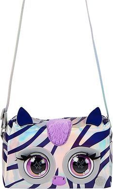 Інтерактивна сумочка Spin Master Purse Pets Metallic Mood Flashy Frenchie Стильна Зебра (6066596)