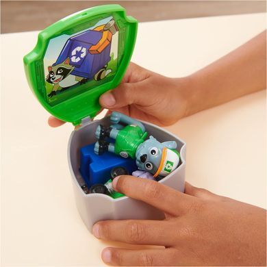 Игровой набор Spin Master Paw Patrol Big Truck Pups Hero Pup Rocky Щенячий патруль Рокки с дроном (6065546)