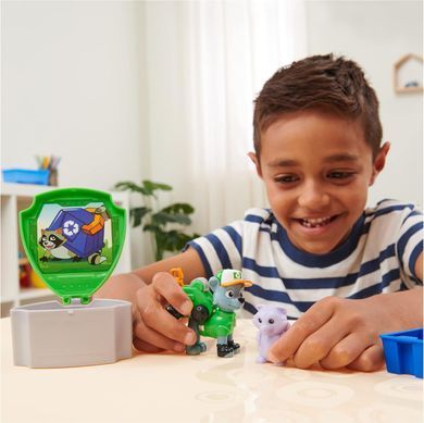 Игровой набор Spin Master Paw Patrol Big Truck Pups Hero Pup Rocky Щенячий патруль Рокки с дроном (6065546)