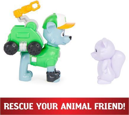 Игровой набор Spin Master Paw Patrol Big Truck Pups Hero Pup Rocky Щенячий патруль Рокки с дроном (6065546)