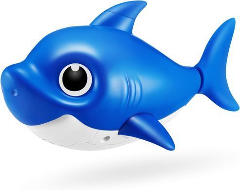 Игрушка для ванной Zuru Robo Alive Baby Junior Daddy Shark (Blue) Роботизированная акула Папа (71109B)