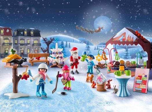 Адвент‑календар Playmobil Advent Calendar &mdash; "Подорож на Різдвяний ярмарок" (714725)