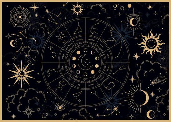 Пазл Interdruk Galaxy no. 2 Галактика 2 Знаки зодіаку 1000 шт. (5902277326218)