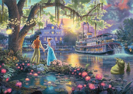 Пазл Schmidt Thomas Kinkade Disney Frog King Принцесса и лягушка 1000 шт. (57527)