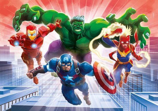 Пазл Clementoni Glowin Lights Collection - Marvel Avengers Puzzle 104 шт. (27554 )