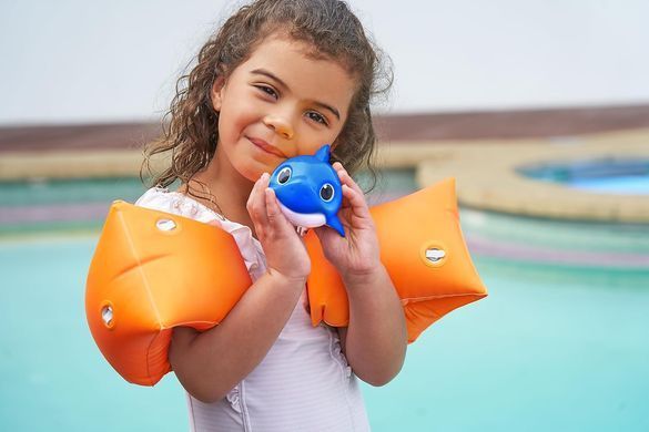 Игрушка для ванной Zuru Robo Alive Baby Junior Daddy Shark (Blue) Роботизированная акула Папа (71109B)