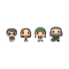 Игровой набор Funko Pocket Pop! Holiday Harry Potter 4-Pack (82706)