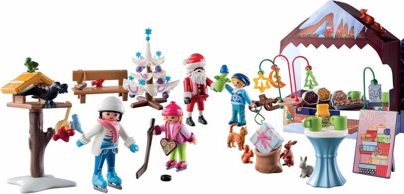 Адвент‑календар Playmobil Advent Calendar &mdash; "Подорож на Різдвяний ярмарок" (714725)