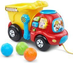 Розвиваюча іграшка VTech Drop and Go Dump Truck Музичний вантажівка самоскид (80-166500)