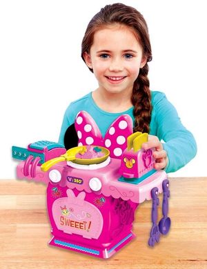 Игровой набор Cra-Z-Art Disney Junior Minnie Mouse Deluxe Kitchen Set Кухня Минни Маус с пластилином (36501)