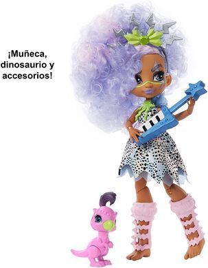 Ігровий набір з лялькою Mattel Cave Club Bashley Doll Печерна історія (GTH04)