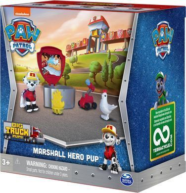 Ігровий набір Spin Master Paw Patrol Big Truck Pups Hero Pup Marshall  Щенячий патруль Маршал із дроном (6065542)