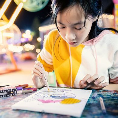 Профессиональные ручки Arteza Watercolor Pens EverBlend H2O 12 шт с гибкими наконечниками кисти (&lrm;ARTZ-2147)