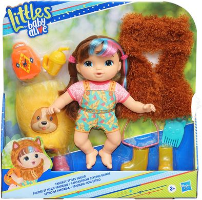 Кукла - пупс с собачкой Hasbro Littles by Baby Alive, Fantasy Styles Squad (F0027)