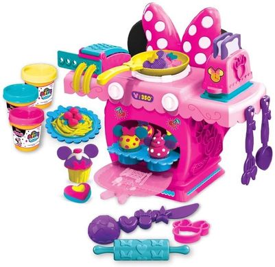 Игровой набор Cra-Z-Art Disney Junior Minnie Mouse Deluxe Kitchen Set Кухня Минни Маус с пластилином (36501)