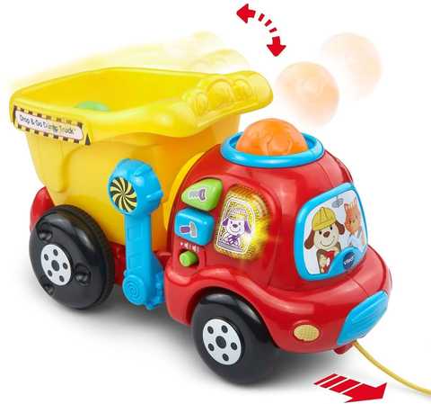 Vtech drop and store go dump truck