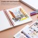 Профессиональные ручки Arteza Watercolor Pens EverBlend H2O 12 шт с гибкими наконечниками кисти (&lrm;ARTZ-2147)