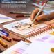 Профессиональные ручки Arteza Watercolor Pens EverBlend H2O 12 шт с гибкими наконечниками кисти (&lrm;ARTZ-2147)