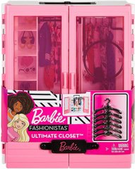 Ігровий набір Barbie Fashionistas Ultimate Closet Розова переносна шафа - кейс (GBK11)