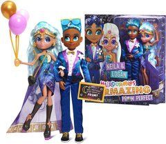 Игровой набор кукол Хэрдораблс Hairdorables Hairmazing Neila & Logan Нейла и Логан Идеальный выпускной (23916)
