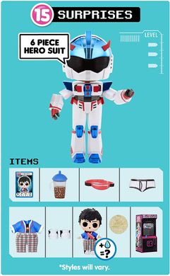 Ігровий набір L.O.L. Surprise! Boys Arcade Heroes Action Figure Doll Хлопчики Герої аркади (569374)