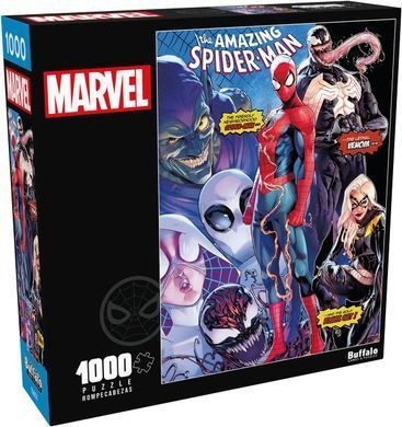Пазл Buffalo Marvel - The Amazing Spiderman Legacy #802 Невероятный человек-паук Наследие 1000 шт. (&lrm;11784)