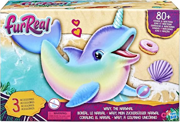 Інтерактивна іграшка Hasbro FurReal Wavy The Narwhal Interactive Грайливий Норвал (F2604)