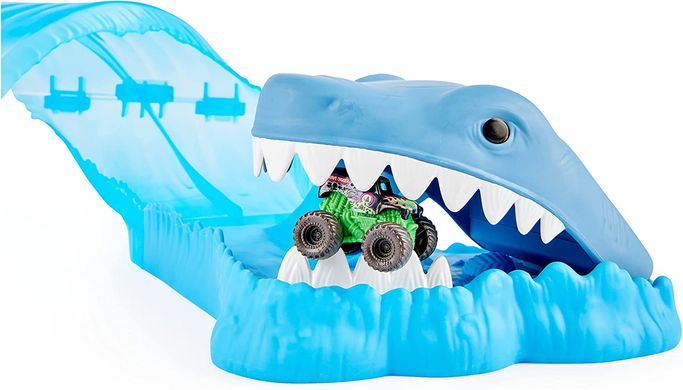 Ігровий набір Monster Jam Mini Megalodon Race and Chomp Пастка для мини машинок (6060718)