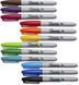 Маркери перманентні Sharpie Permanent Markers, Fine Point 12 шт. (&lrm;30075)