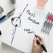 Маркери перманентні Sharpie Permanent Markers, Fine Point 12 шт. (&lrm;30075)