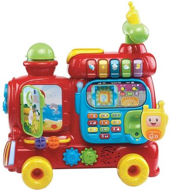 Розвиваюча музикальна іграшка VTech Sit-to-Stand Ultimate Alphabet Train Паровозик англ.мова (80-181901)