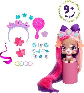Игровой набор с фигуркой-сюрпризом IMC Toys VIP Pets Spring Vibes Модный любимец (712911)