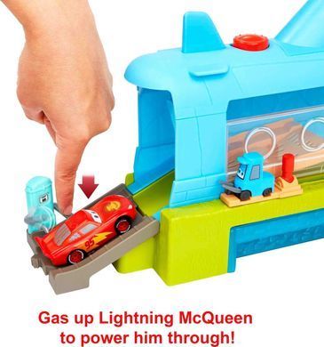 Игровой набор Тачки Mattel Disney and Pixar Cars Toys, Submarine Car Wash Подводная автомойка для смены цвета (HGV70)