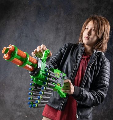 Скорострельный бластер DART ZONE Super Commando Scorpion Blaster (6300T2-36S)