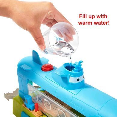 Игровой набор Тачки Mattel Disney and Pixar Cars Toys, Submarine Car Wash Подводная автомойка для смены цвета (HGV70)