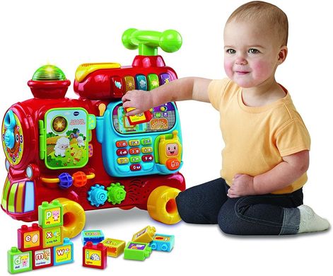 Развивающая музыкальная игрушка VTech Sit-to-Stand Ultimate Alphabet Train Паровозик англ. язык (80-181901)