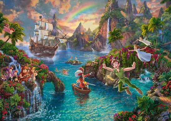 Пазл Schmidt Thomas Kinkade Disney Peter Pan Питер Пен 1000 шт. (59635)