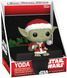 Фігурка Funko Pop! Star Wars Stocking Hanger Yoda in Santa Outfit Вішалка для панчіх Йода в костюмі Санти (79926)