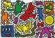 Пазл Clementoni Museum Collection Novo Art Series - Keith Haring  Кіт Харінг 1000 шт. (&lrm;39756)