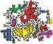 Пазл Clementoni Museum Collection Novo Art Series - Keith Haring  Кіт Харінг 1000 шт. (&lrm;39756)