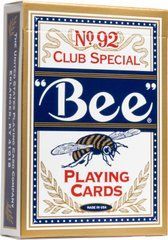 Игральные карты  Bicycle Bee Gold Standard Premium - Poker Size Синий Покерные карты (10016845)