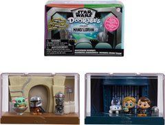 Набір із 3 фігурок у діорамі Doorables Star Wars Widescreen Movie Moments Зоряні війни: Мандалорець (49765)