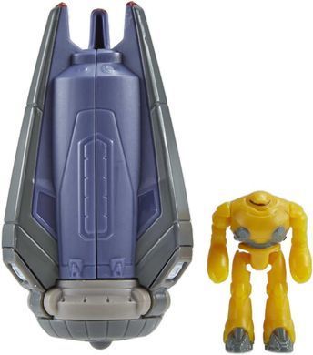 Интерактивный космический корабль Mattel Disney Pixar Lightyear, Zurg Mothership со светом и звуком, фигурка Zyclops (HJW47)