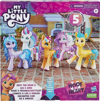 Игровой набор Hasbro My Little Pony Make Your Mark Meet The Mane 5 Моя маленькая пони (F3327)
