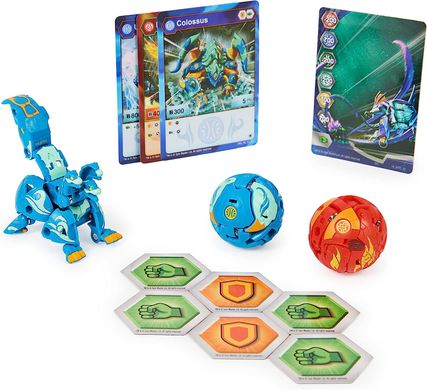 Ігравий набір Spin Master Bakugan Evolutions Howlkor Ultra, Colossus, Pegatrix (6063601)