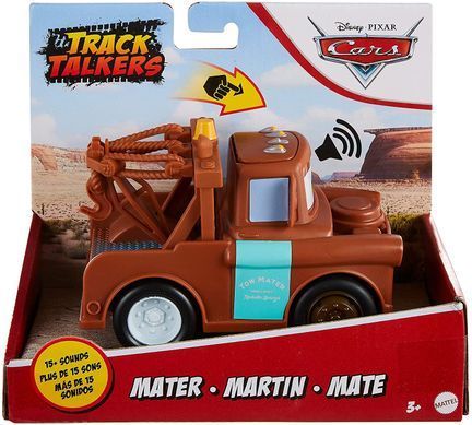 Машинка Тачки 3 Disney Pixar Cars Track Talkers Mater Мэтр с звуковым эффектом (GTK89)