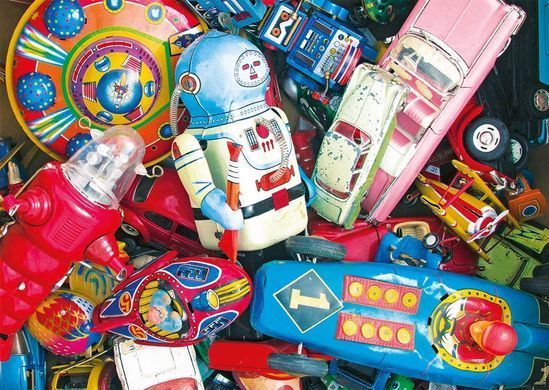Пазл Nathan Nostalgia The Toy Box Ящик для іграшок 1500 шт. (87804) (&lrm;4005556878048)