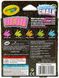 Мел 5 шт Crayola Washable Sidewalk Chalk, Neon для рисования на асвальте, мольберте (03-5803)