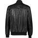 Шкіряна чоловіча куртка HUDSON Black Leather Bomber Jacket Розмір - S (48-50)