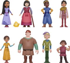 Фігурки Mattel Disney Wish The Teens Mini Doll Set, 8 шт Зоповітне Бажання (HPX36)